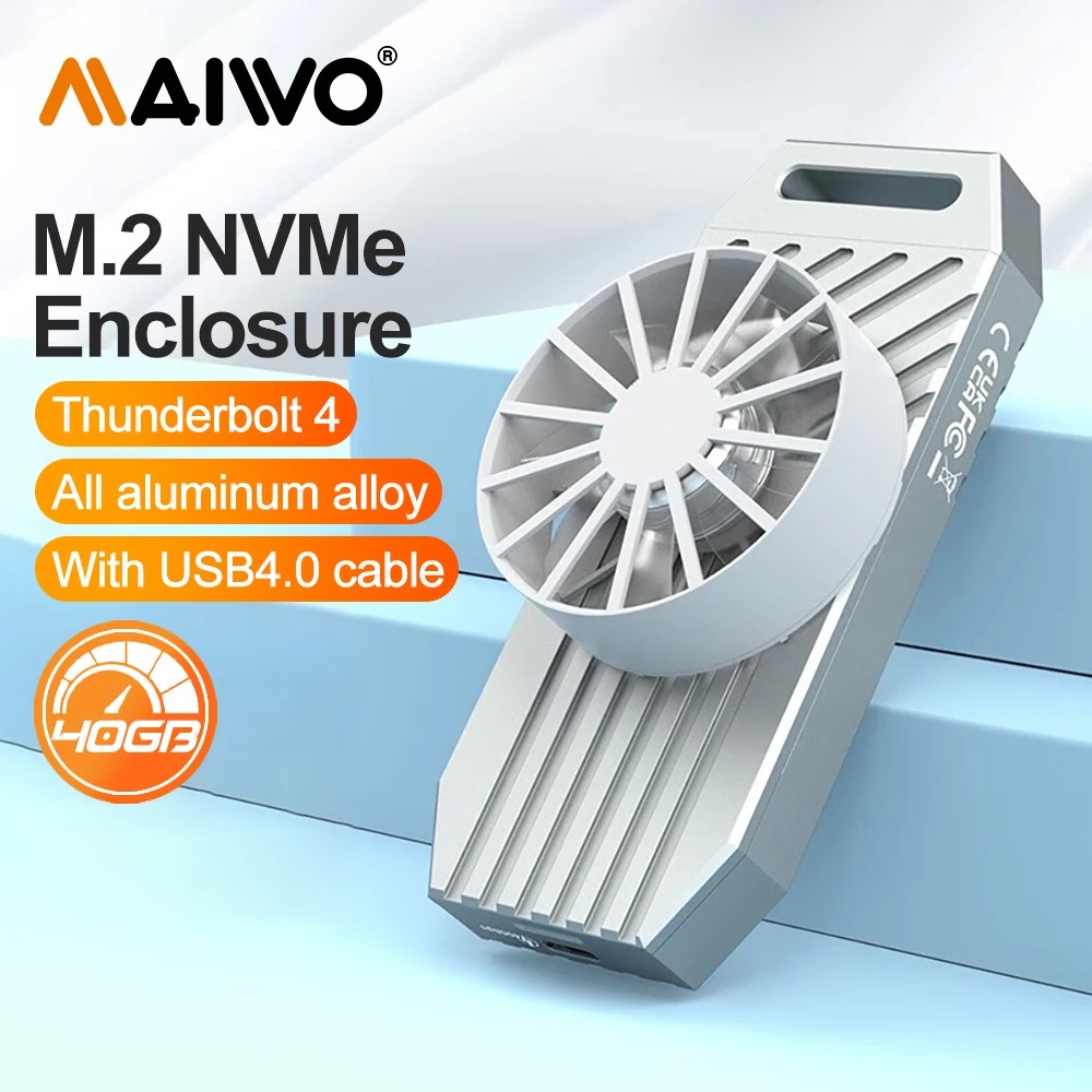 Usb4 40Gbps External Ssd 8Tb - całkowicie MAIWO USB4 NVMe M.2 SSD