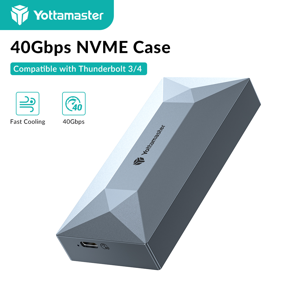 Thunderbolt 4 External Ssd 4Tb - Внешний корпус для NVMe SSD Yottamaster