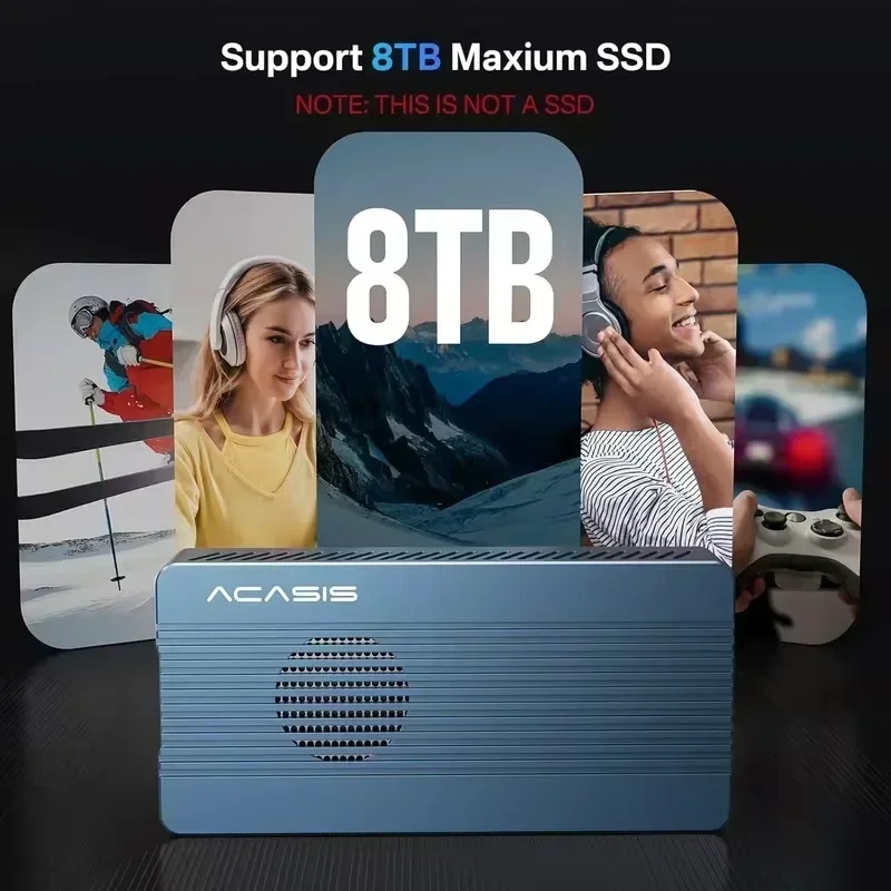 Корпус для SSD ACASIS 40 Гбит/ – обзор и цена 8Tb M2 Nvme Ssd