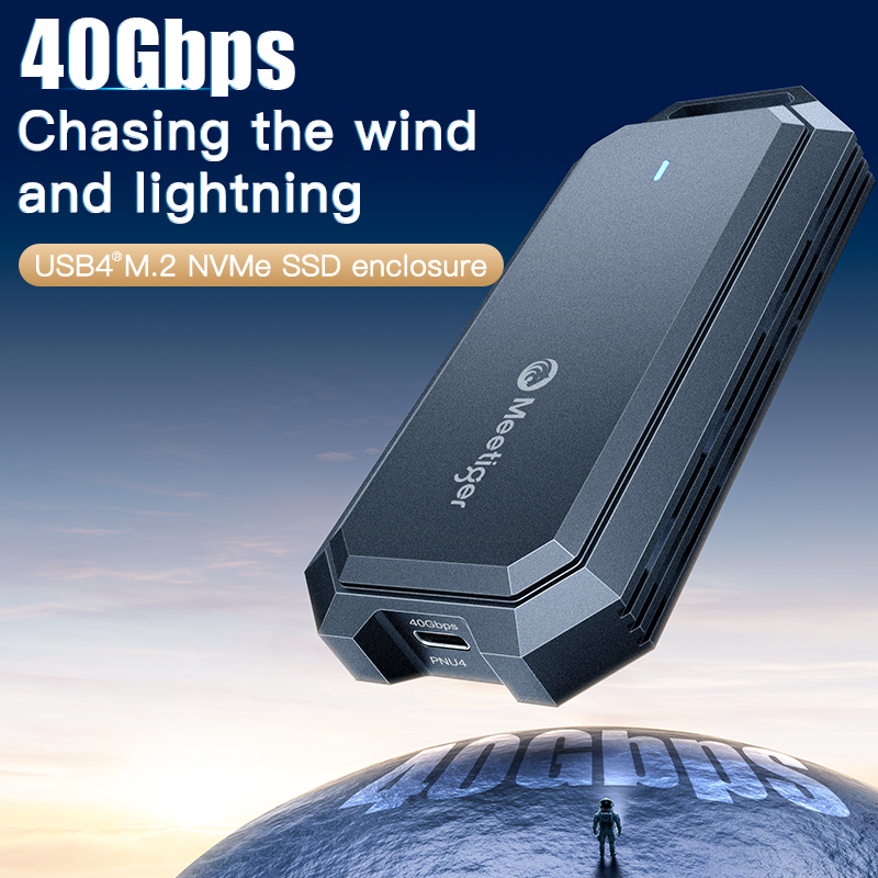 Корпус для SSD-накопителя Meet – обзор и цена Usb4 40Gbps External Ssd 8Tb