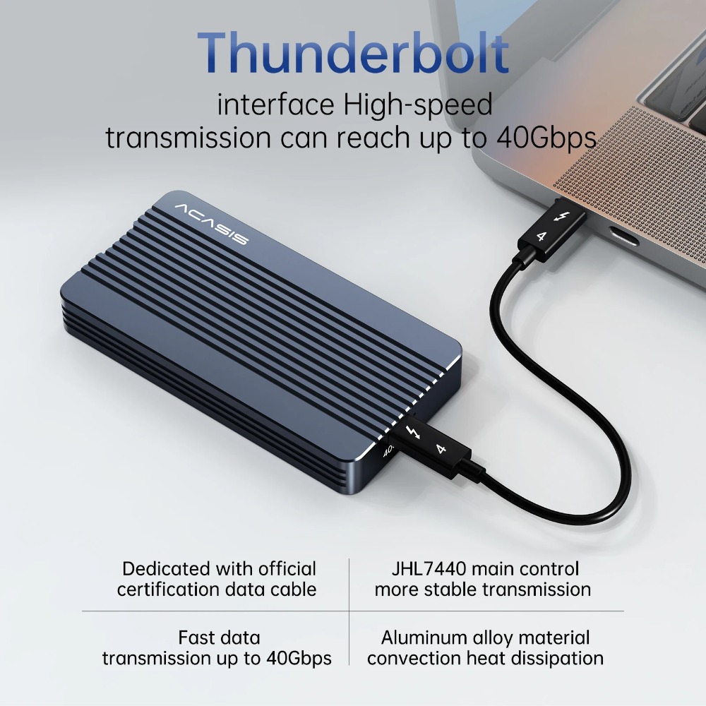 Корпус Acasis 40Gbps USB 4.0 д – обзор и цена 8Tb M2 Nvme Ssd