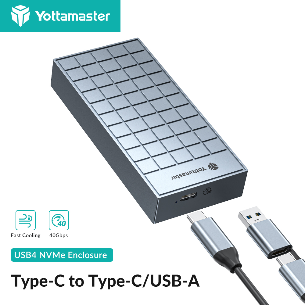 Корпус Yottamaster M.2 NVMe SS – обзор и цена Thunderbolt 4 External Ssd 4Tb